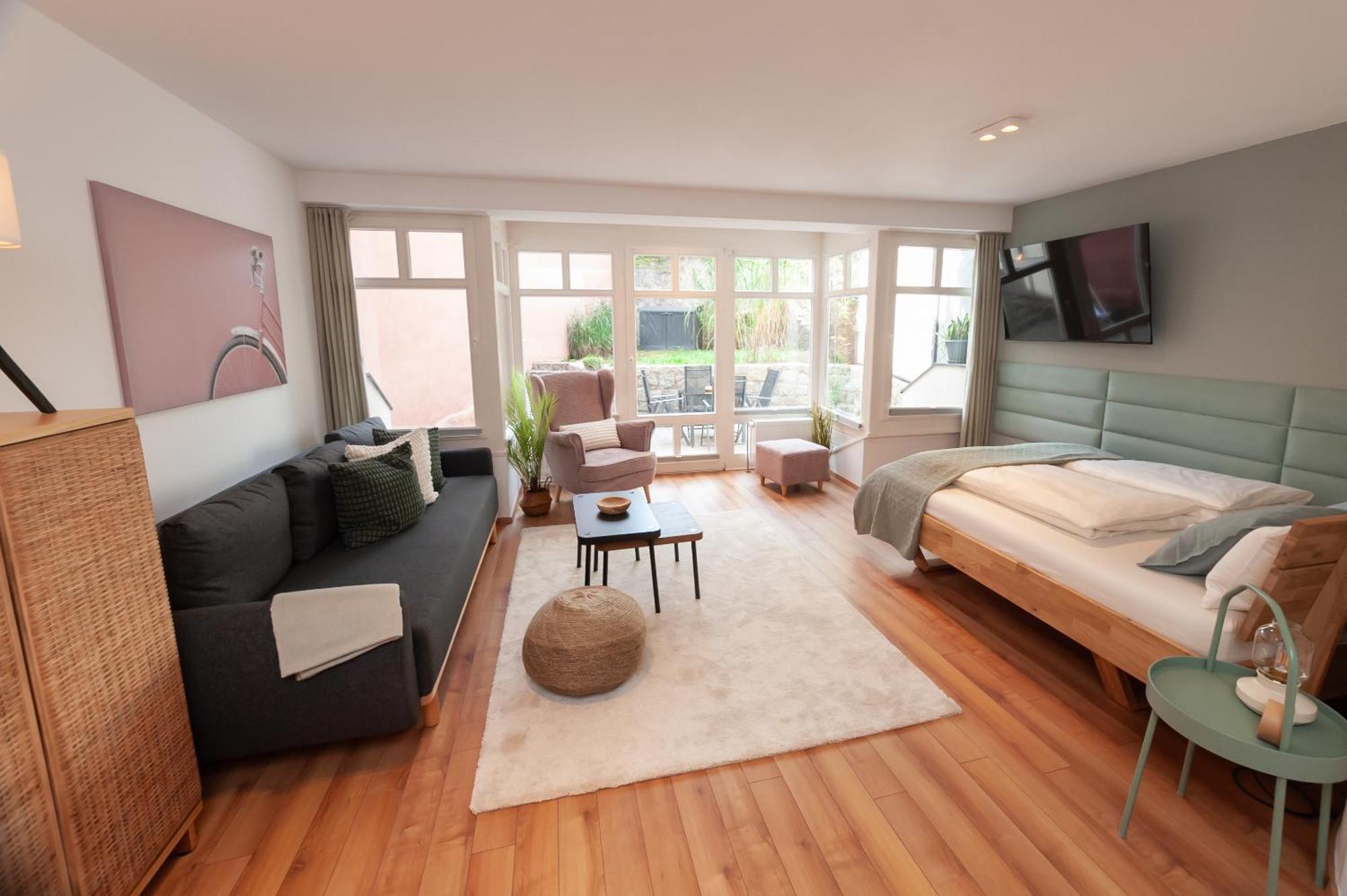 Freitraum Apartments No3 City Mit Eigenem Garten บัดนอยชตัดท์ อันแดร์ ซาเลอ ภายนอก รูปภาพ