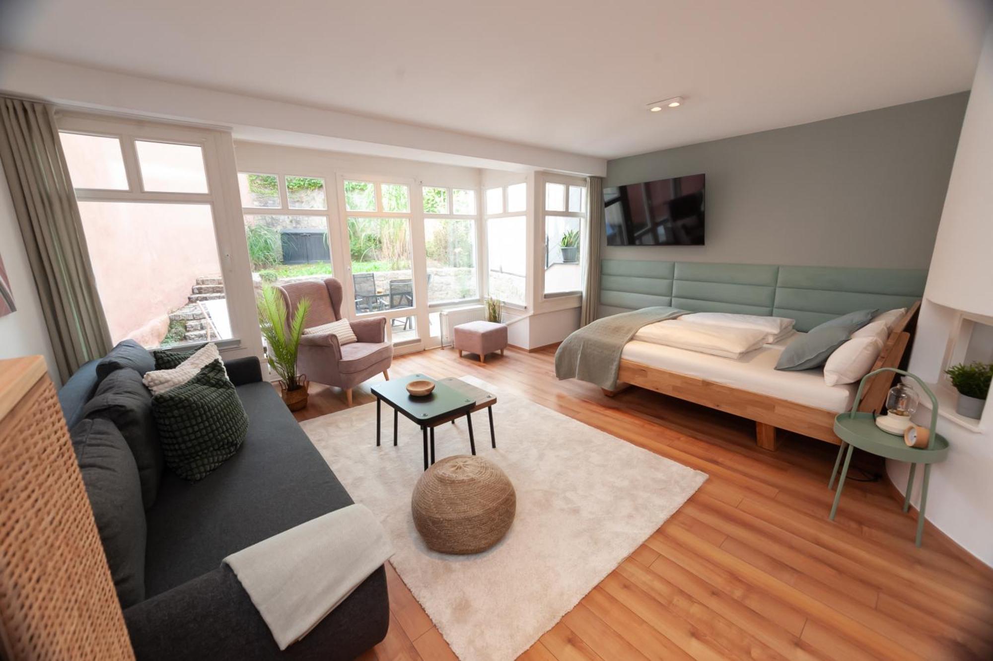 Freitraum Apartments No3 City Mit Eigenem Garten บัดนอยชตัดท์ อันแดร์ ซาเลอ ภายนอก รูปภาพ